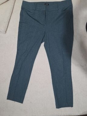 LOFT Slate Blue Skinny Dress Pants NWOT